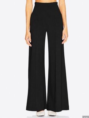 ONA by Yoon Chung Black stretch wide leg Pants Size M